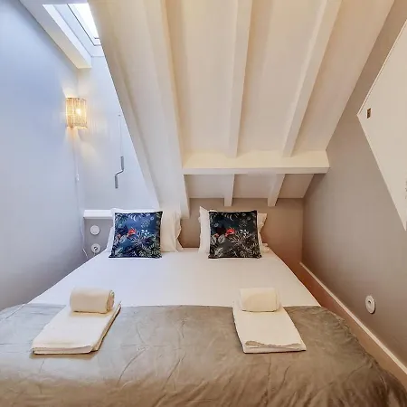 Charming Loft With Mezzanine In The Center Oporto