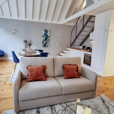 Charming Loft With Mezzanine In The Center Porto